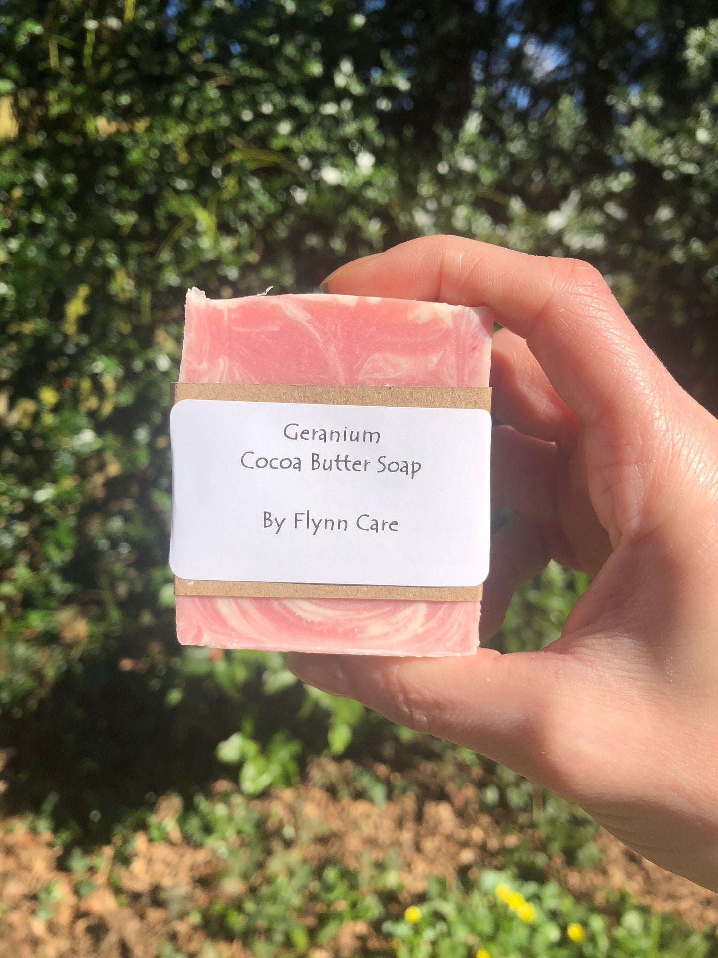 Geranium Essential oil soap