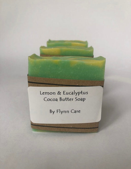 Lemon and Eucalyptus Essential oil soap