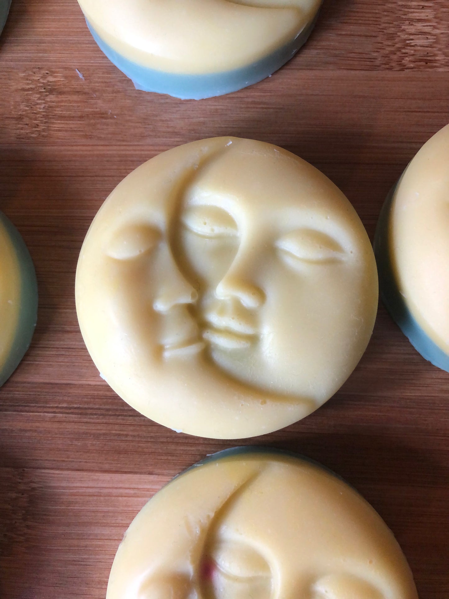 Lemon and Eucalyptus moon soap