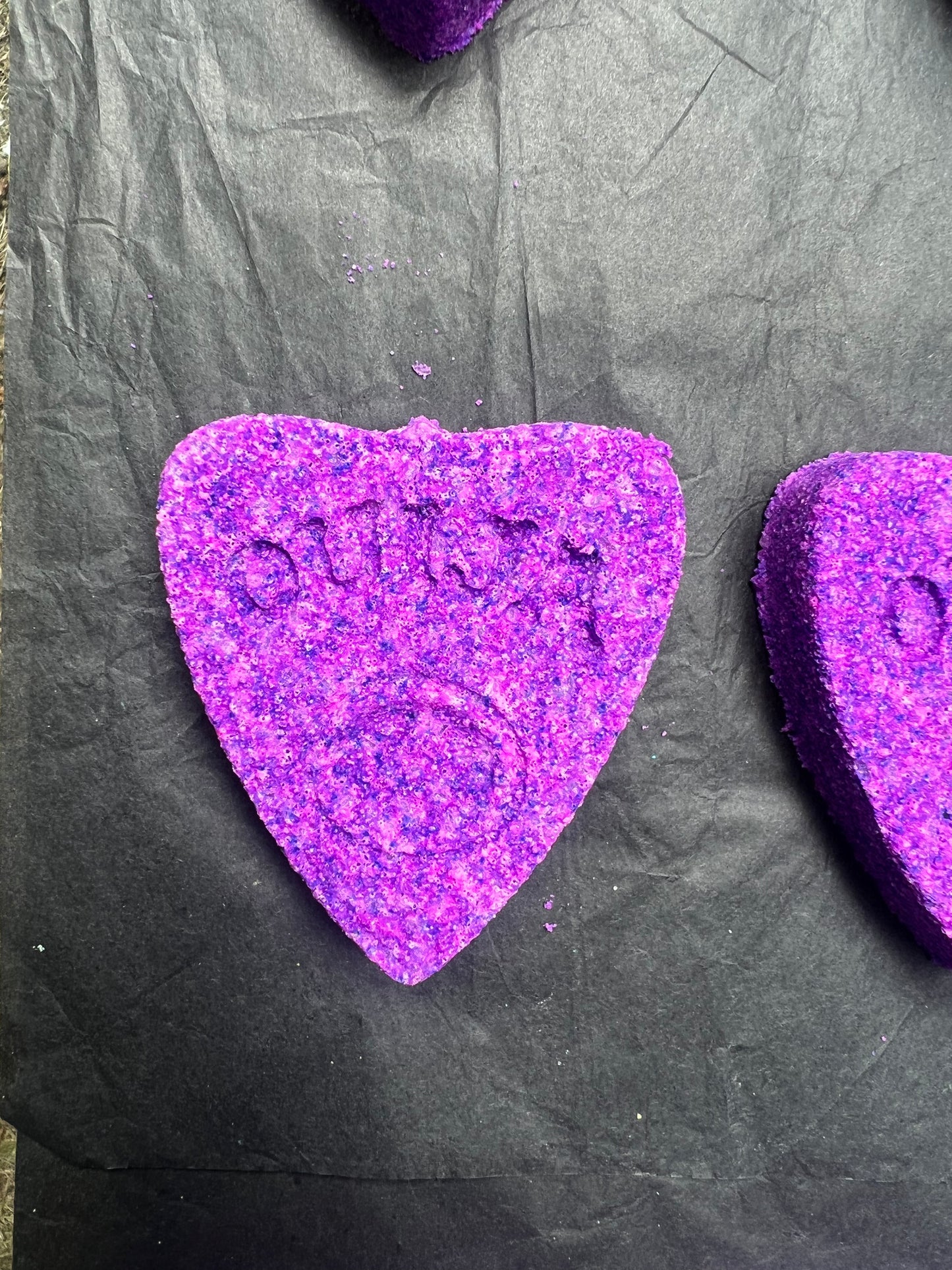 Halloween Ouija Planchette Lavender bath bomb